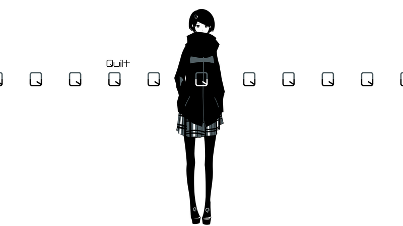 这组二次元少女壁纸超养眼！