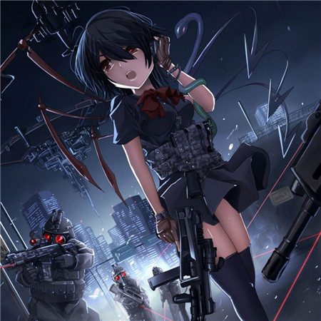 帅气好看的军武娘漫画头像合集 9张精选头像大全