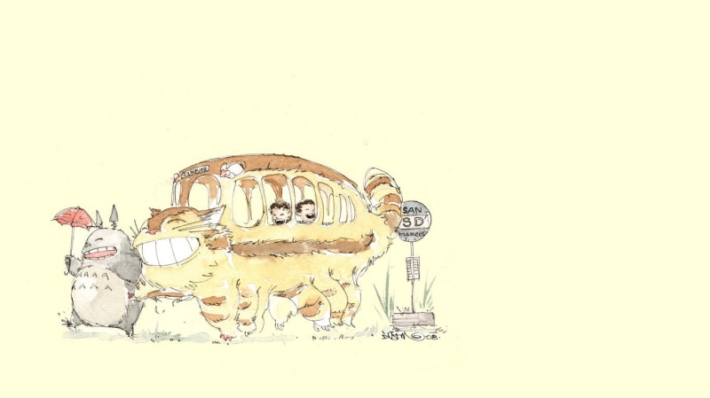 吉卜力龙猫主题壁纸素材合集