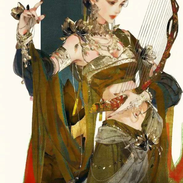 8张超清绝美动漫中国风女生头像 氛围感拉满
