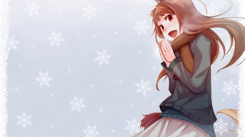 赫萝同人壁纸合集 狼与香辛料 动漫少女 高清壁纸