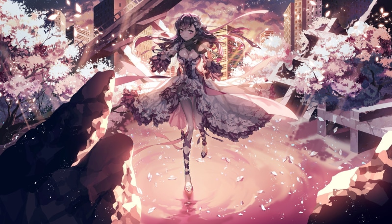 《Fate系列绝美壁纸合集 少女与英灵的梦幻画面》