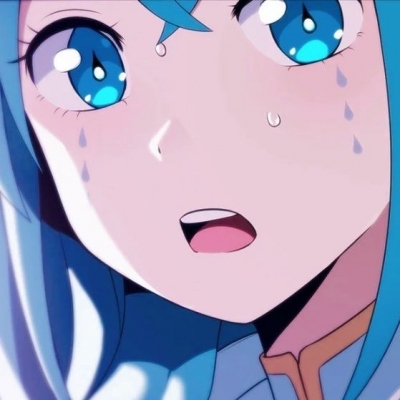 7张超好看的蓝色系二次元女生头像合集