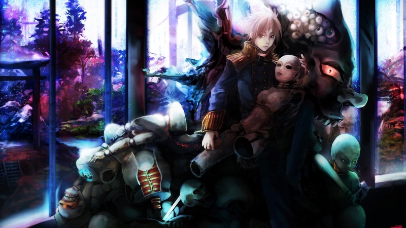 帅到爆表！短发动漫恶魔美男壁纸