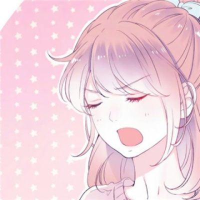 12张带不同表情的简约漫画女头高清图合集