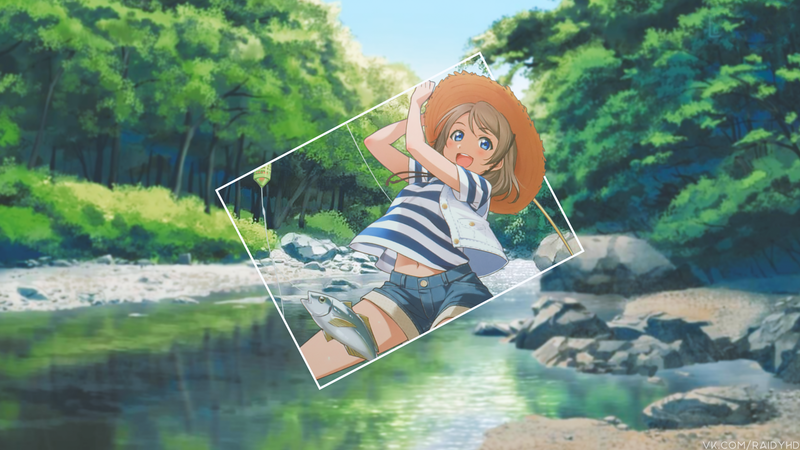 渡边曜高清壁纸合集 画中画风格二次元少女