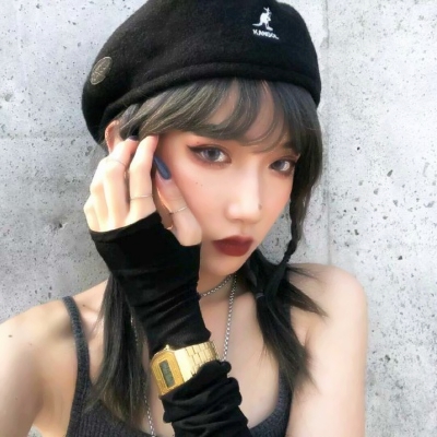 20张超酷个性原宿风QQ女生头像，高清图直接存