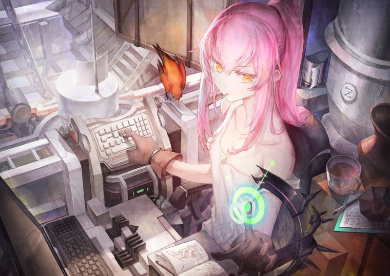 一眼心动的二次元少女壁纸合集