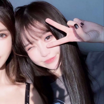 26张双人原宿风闺蜜头像，ins风高清款直接存