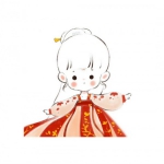 抖音超火可爱小女孩简笔画头像 9张高清无水印合集