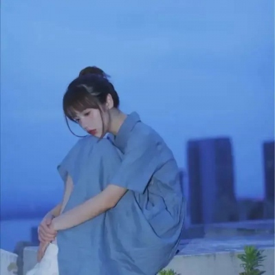 20张超仙意境蓝色系女生头像合集