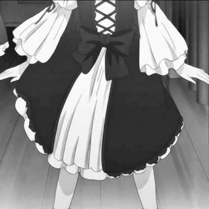 24张黑白丧系二次元女生头像 自带伤感氛围感的动漫女头合集