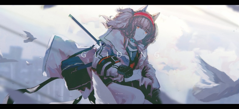 这套明日方舟同人壁纸太绝了！兽耳少女的心动瞬间合集