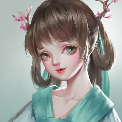 32张高清古风动漫女生头像 适配微信的唯美古风头像合集