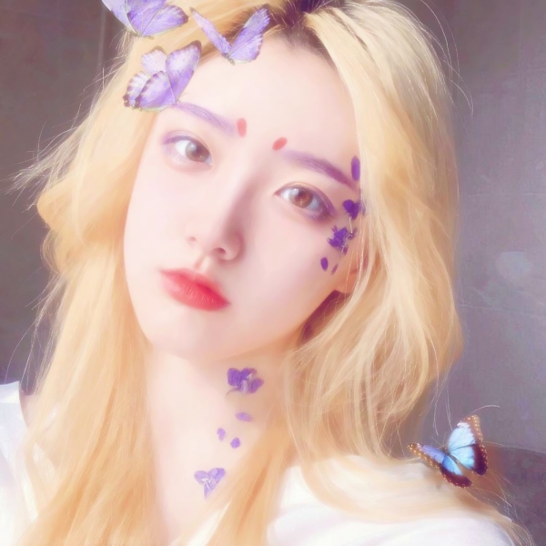 19张超高清酷酷染发女生个性头像 快存起来当头像