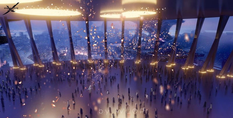 WLOP大神的二次元数字艺术高清壁纸合集