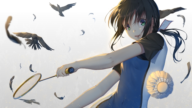 夏日动漫运动少女壁纸合集