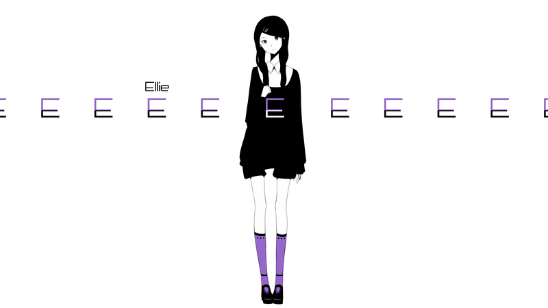 两款萌系动漫少女壁纸 双马尾长发造型超吸睛