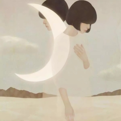 9张清新治愈的手绘女生头像 简约文艺感拉满