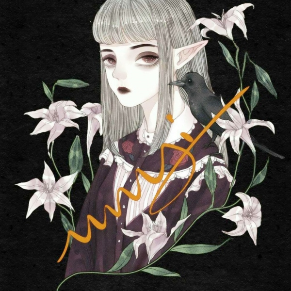 暗黑系诡异动漫女生头像！20张超清氛围感女头分享