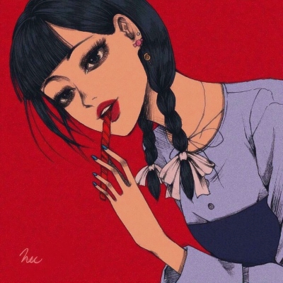 21张高清个性欧美风女生动漫头像 直接保存就能用