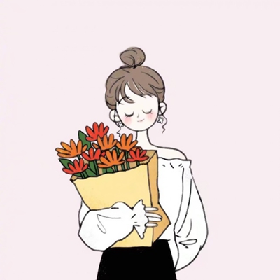 9张简约清新款动漫女生头像 高清原图直接存