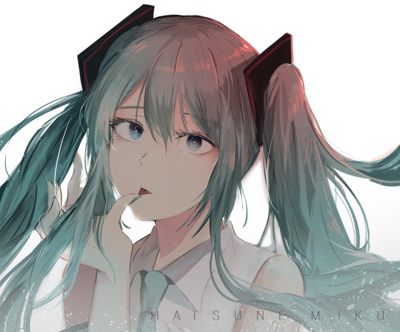 初音未来高清壁纸 美少女二次元壁纸