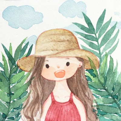 微信卡通手绘女生头像合集！9张高清可爱款任你挑