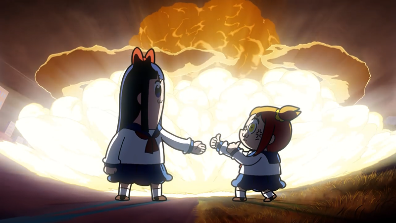 炸裂！动漫少女爆炸场景高清壁纸合集