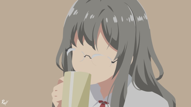 双叶理央的4K动漫壁纸来啦！青春猪头少年系列高清图