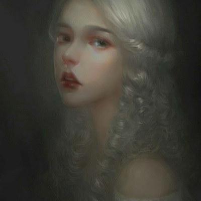 暗黑哥特风动漫女生头像来啦！24张高清唯美暗黑系图包