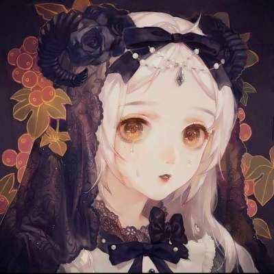 35张高清洛丽塔动漫女生头像 好看的二次元少女头像合集