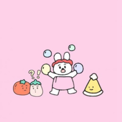 8张软萌可爱的女生QQ卡通头像合集