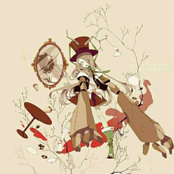 冷酷暗黑风动漫女生头像 26张超高清阴森诡异风格图