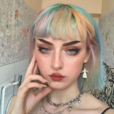 女生欧美风原宿风高清头像合集 34张随心挑