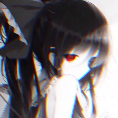 女生丧系黑白动漫头像合集，16张高清酷感头像直接抱走