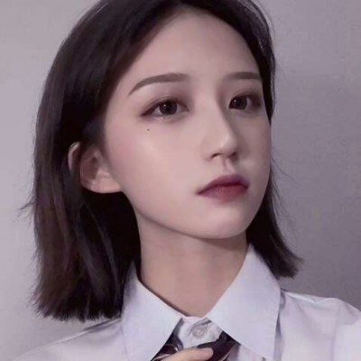 14张真人仙气短发女生头像，短发照样氛围感拉满
