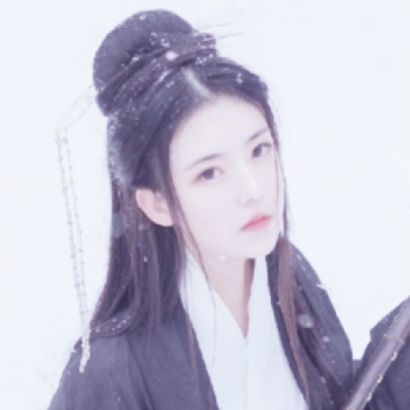 24张清冷伤感古风女头 氛围感拉满的淡雅QQ头像合集