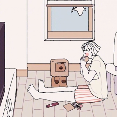 9张软萌女生日常动漫头像，治愈感拉满的插画头像合集