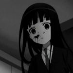 超带感！11张高清暗黑丧系动漫女生头像