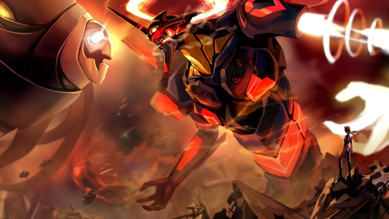 1080P新世纪福音战士高清壁纸合集 使徒来袭名场面拉满