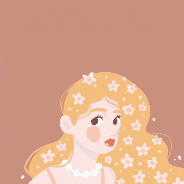 9张时髦又有个性的时尚女孩卡通头像 高清款合集