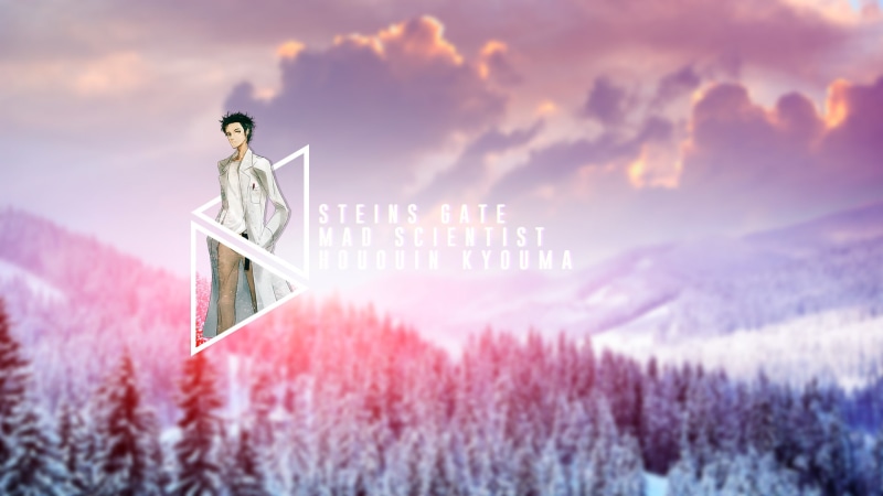 1080P高清壁纸！命运石之门男主画中画壁纸合集