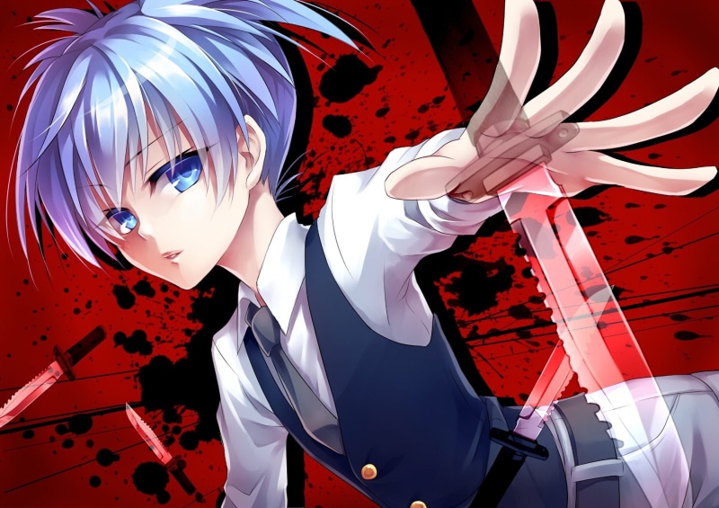 潮田渚暗杀教室1080P高清动漫壁纸