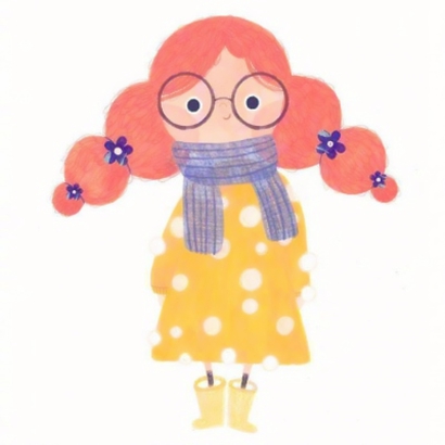 9张超萌可爱卡通女孩头像 高清好看的女生头像合集