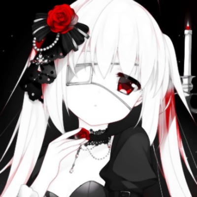 二次元病娇暗黑头像合集！9张带血腥感又唯美的女生头像