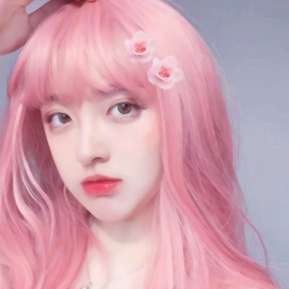 29张染发电女生霸气闺蜜头像 多种发色高清图