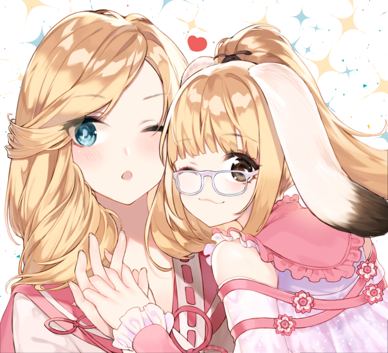 多款动漫少女原创角色高清壁纸