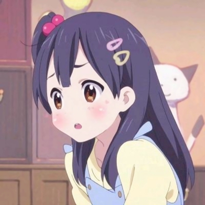 9张不同表情的可爱动漫女生头像，软萌感拉满