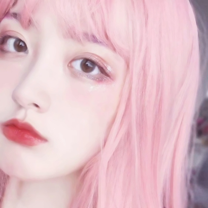 29张染发电女生霸气闺蜜头像 多种发色高清图